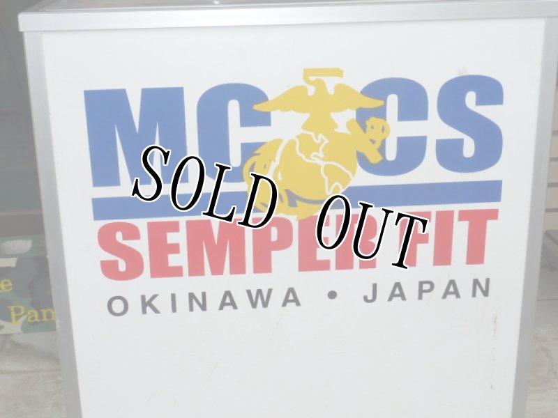 画像2: 米軍実物,　US　MARINE　　トラッシュ缶 (2)