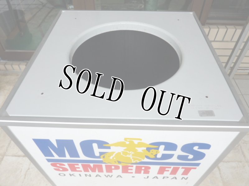 画像7: 米軍実物,　US　MARINE　　トラッシュ缶 (7)