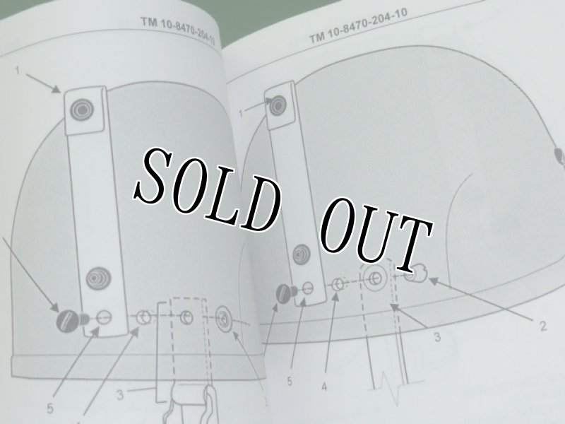 画像7: 米軍放出品,COMBAT HELMET　(ACH)　マニュアル (7)