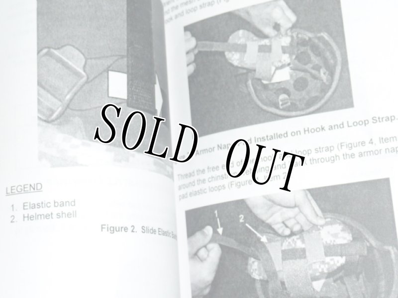 画像6: 米軍放出品,COMBAT HELMET　(ACH)　マニュアル (6)