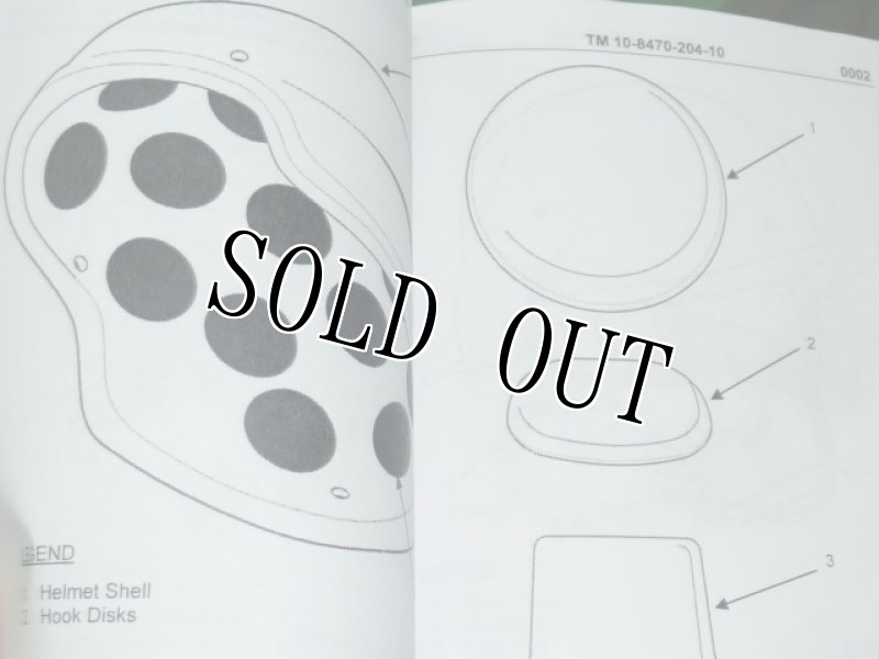 画像4: 米軍放出品,COMBAT HELMET　(ACH)　マニュアル (4)
