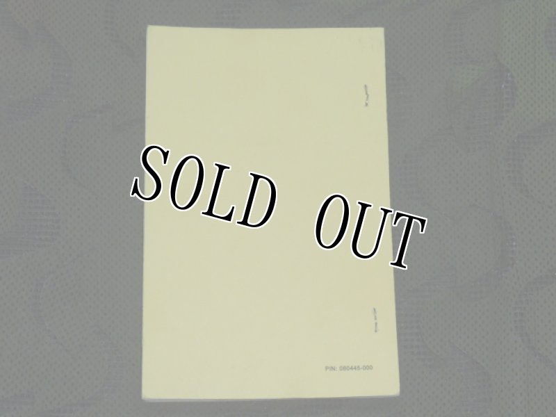 画像2: 米軍放出品,COMBAT HELMET　(ACH)　マニュアル (2)