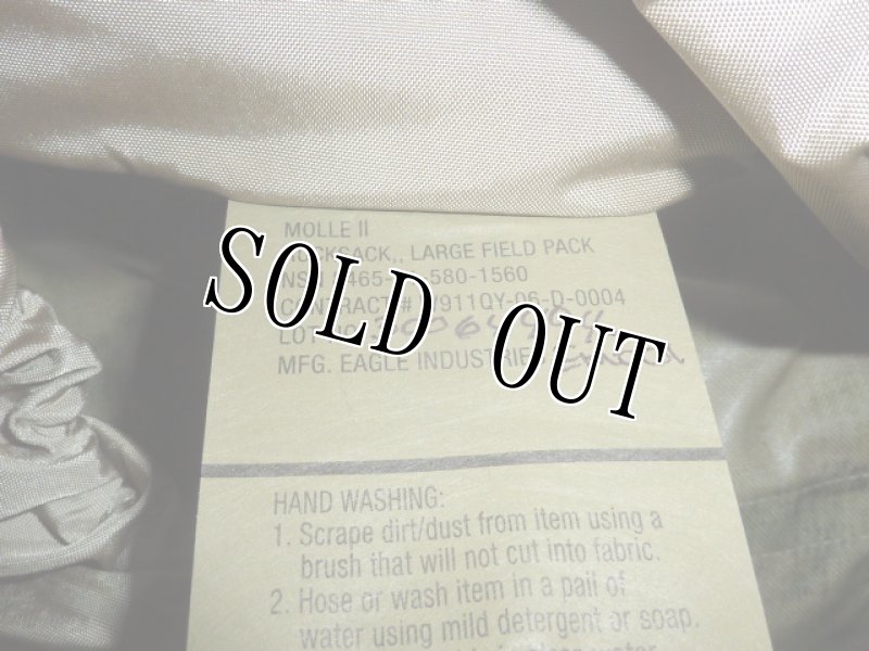 画像5: 米軍放出品,US ARMY マルチカム ラックサック LARGE (5)