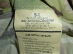 画像4: 米軍実物,JACKET SOFT SHELL COLD WEATHER　マルチカムジャケット　S-L (4)