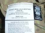 画像4: 米軍実物,JACKET WIND COLD WEATHER　マルチカムジャケット　S-L (4)