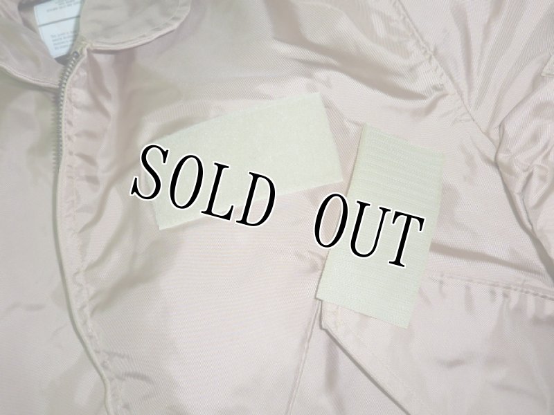 画像5: 米軍実物,CWU-36/P フライトジャケット L TAN (5)