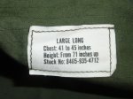画像4: 米軍放出品,ジャングルファティーグジャケット　L-L (4)
