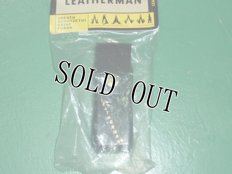 画像2: 米軍放出品. LEATHER MAN.レザーマン　TOOL ポーチ (2)