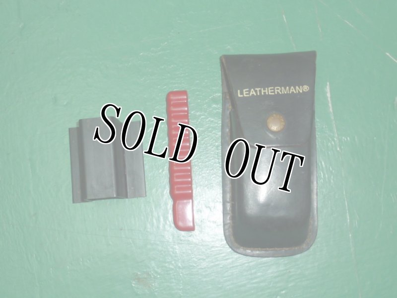 画像1: 米軍放出品. LEATHER MAN.レザーマン　TOOL ポーチ (1)