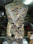 画像3: 米軍放出品,デザート3C　VEST RACK SYSTEM チェストリグ (3)