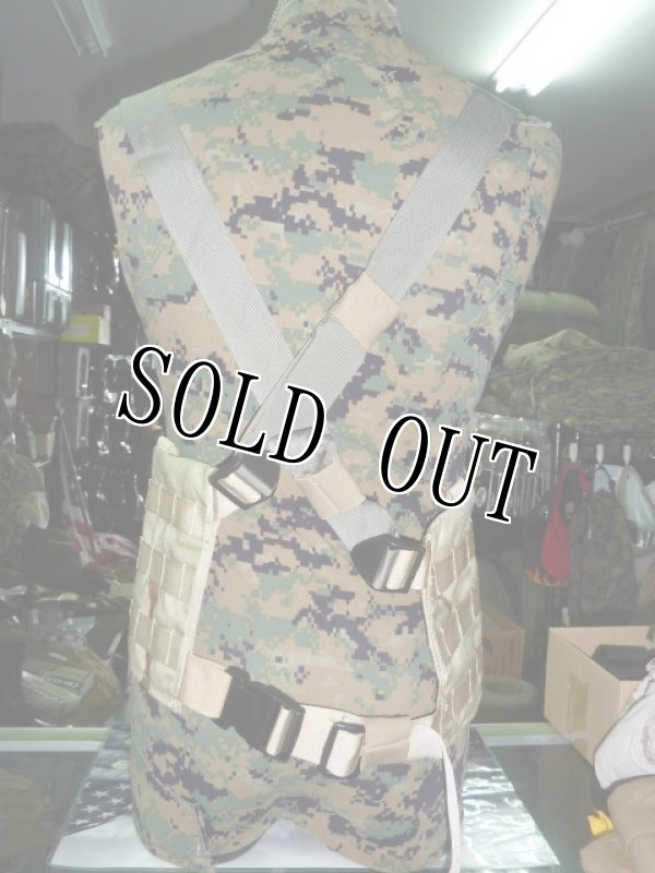 画像3: 米軍放出品,デザート3C VEST RACK SYSTEM チェストリグ (3)