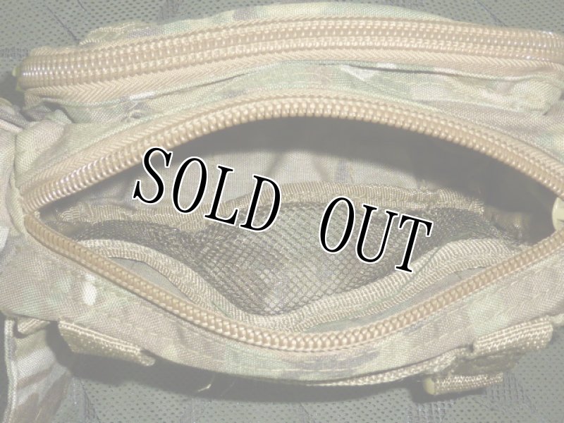 画像4: 米軍放出品,マルチカム　ウエストバッグ (4)