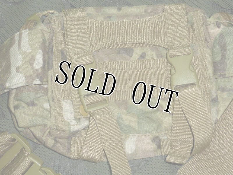 画像3: 米軍放出品,マルチカム　ウエストバッグ (3)