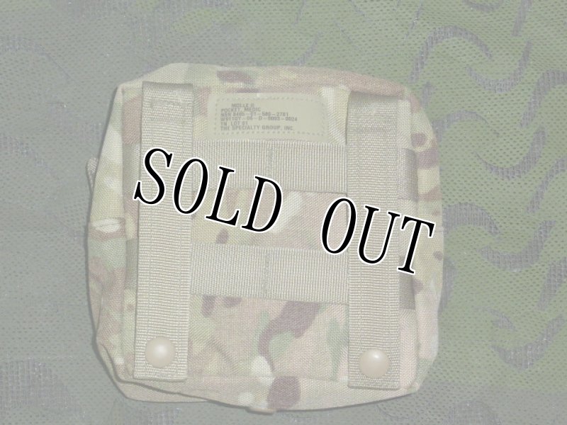 画像2:  米軍放出品,マルチカム　メディカルポーチ (2)