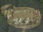 画像1: 米軍放出品,マルチカム　ウエストバッグ (1)
