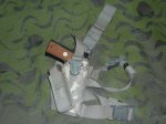 画像1: 米軍放出品,ACU LEG HOLSTER　 (1)