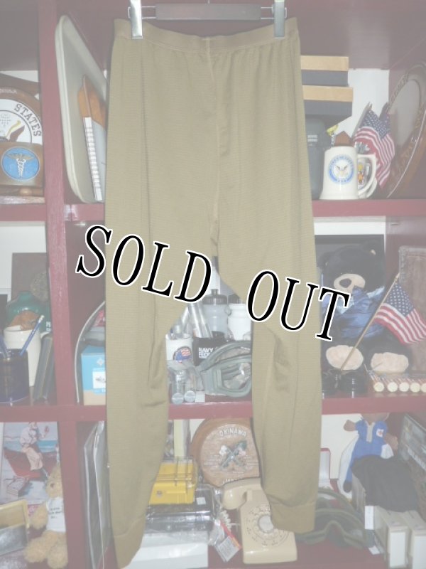 画像3: 米軍放出品,ポーラテック アンダーパンツ L-R (3)