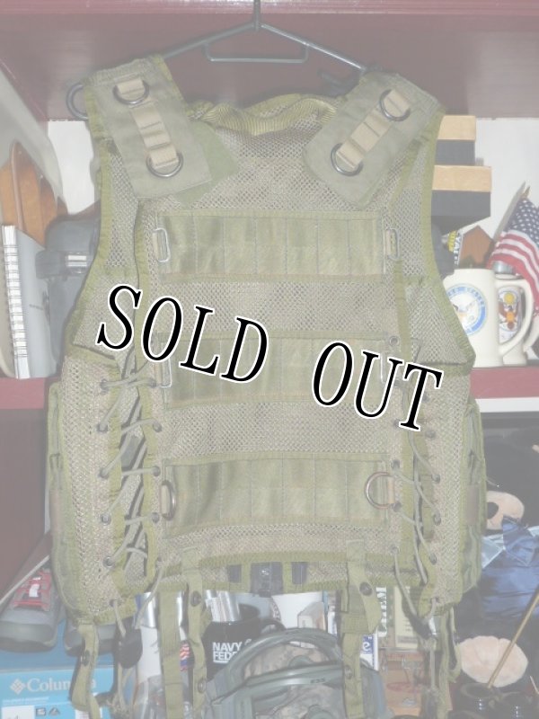 画像3: 米軍放出品.イーグルサバイバルベスト　M　OD (3)