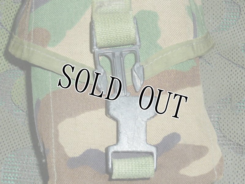 画像5: 米軍実物,　MOLLE 100連　ポーチ　ウッドラ ンド (5)