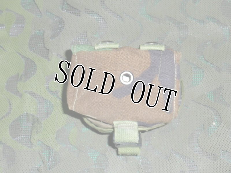 画像4: 米軍実物,　MOLLE 100連　ポーチ　ウッドラ ンド (4)