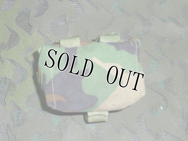 画像3: 米軍実物,　MOLLE 100連　ポーチ　ウッドラ ンド (3)