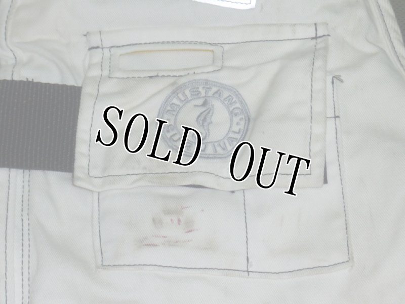 画像4: 米軍放出品,LIFE RESERVER VEST　ホワイト　L (4)