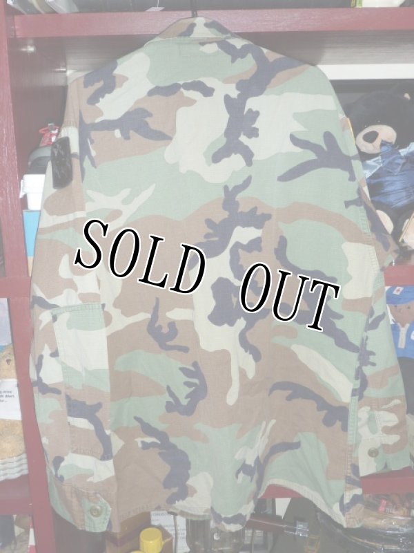 画像4: 米軍放出品,US ARMY  迷彩ジャケット L-S (4)