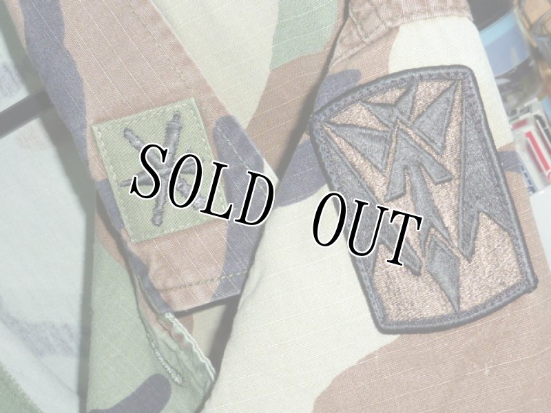 画像3: 米軍放出品,US ARMY  迷彩ジャケット L-S (3)