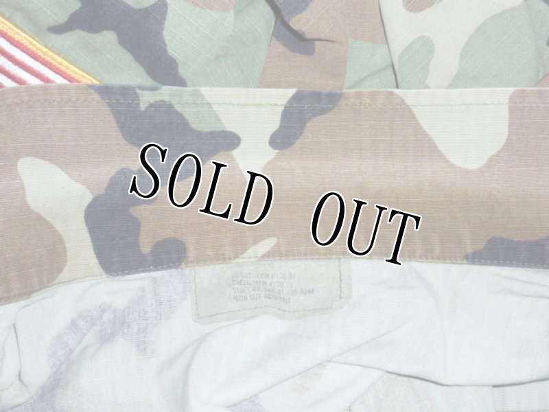 画像5: 米軍放出品,US ARMY  迷彩ジャケット L-S (5)