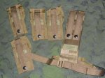 画像2: 米軍実物,MOLLE　PISTOLMAN　POCKET SET (2)