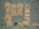 画像1: 米軍実物,MOLLE　PISTOLMAN　POCKET SET (1)