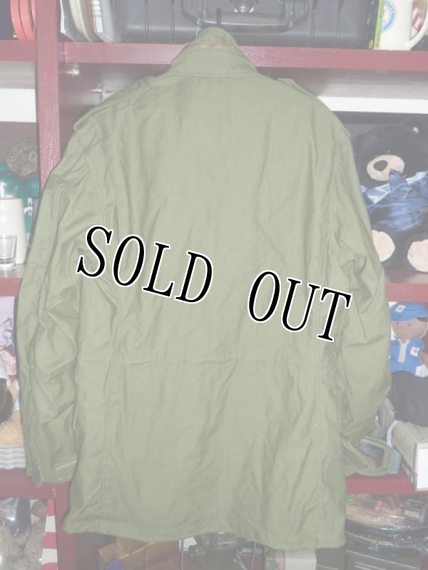 画像3: 米軍実物,M-65フィールドジャケット　OD　S-R (3)