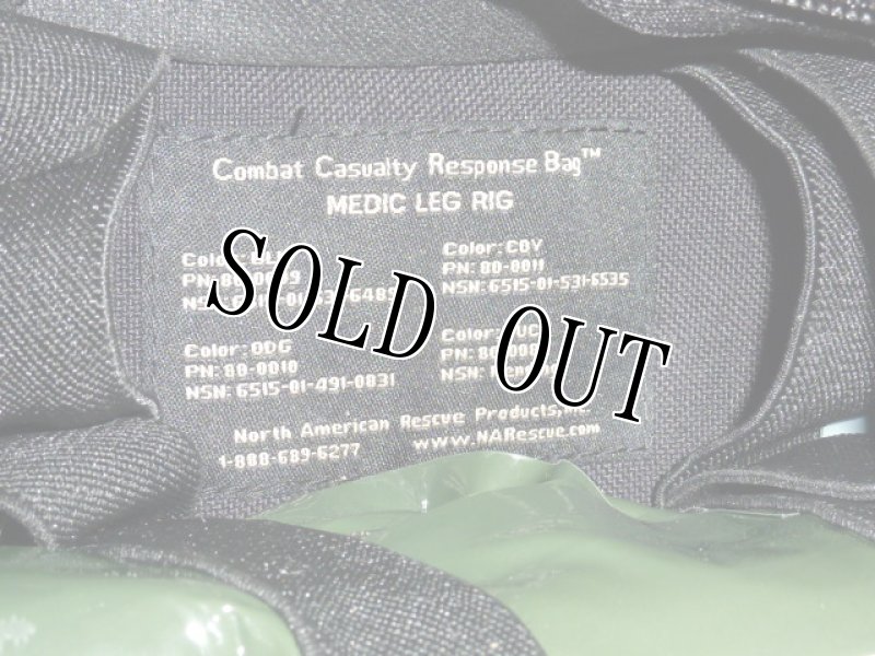 画像4: 米軍実物.US NAVY NORTH AMERICAN RESCUE メディカル レッグポーチ (4)
