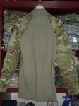 画像3: 米軍放出品,マルチカム COMBAT SHIRT　L (3)