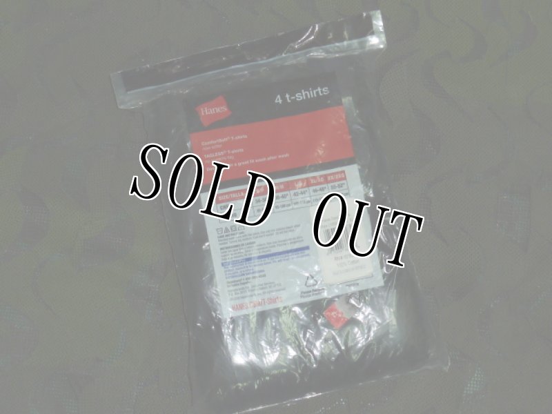 画像3: 米軍放出品,HANES　T－シャツ　4枚セット　XL　 (3)