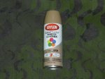 画像1: 米軍放出品,KRYLON 　GLOSS　Khaki　下地強化用 (1)