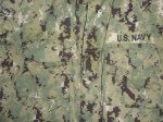 画像2: 米軍実物　US NAVY,　迷彩ジャケット　TYPEIII　L-S (2)