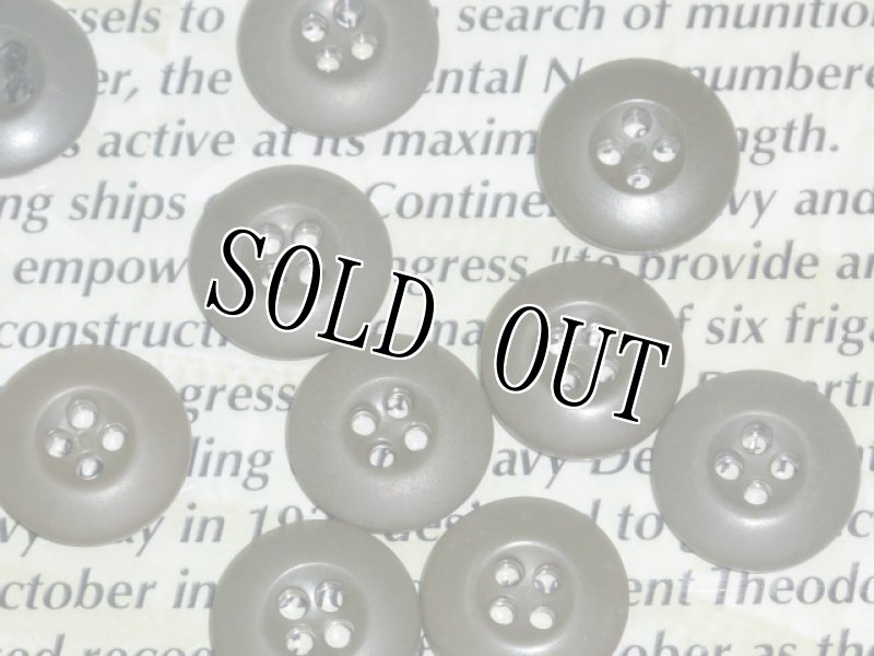 画像2: 米軍実物　迷彩ジャケット／パンツ　ボタン OD　10個 (2)