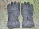 画像1: 米軍放出品,BLACK THINSULATE　３M グローブ　L (1)