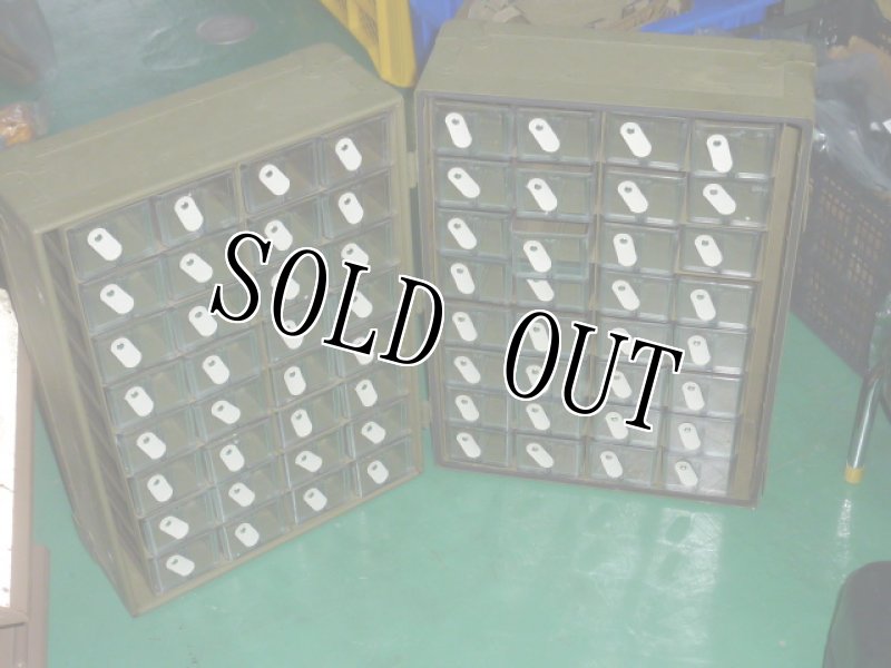 画像6: 米軍放出品,US Army Transportkiste mit Schubladen Case Set (6)