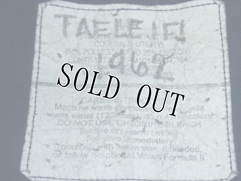 画像7: 米軍実物,カバーオール/つなぎ　44R　 (7)