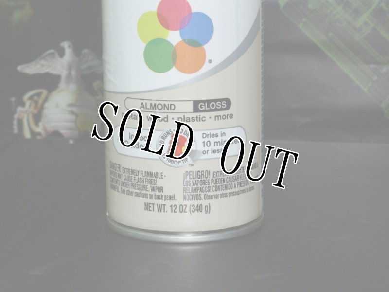 画像3: 米軍放出品,KRYLON ペイントスプレー　アーモンド　下地強化用 (3)