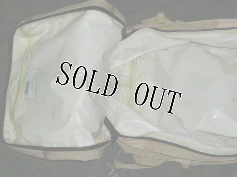 画像7: 米軍実物 ネービーシールズ 防水 バックパック デザート3C (7)