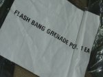 画像2:  米軍実物　 FLASH BANG GRENADE　POUCH　マルチ (2)