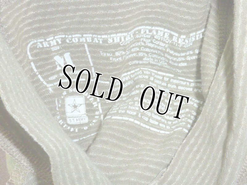 画像7: 米軍放出品,マルチカム コンバットシャツ COMBAT SHIRT M (7)