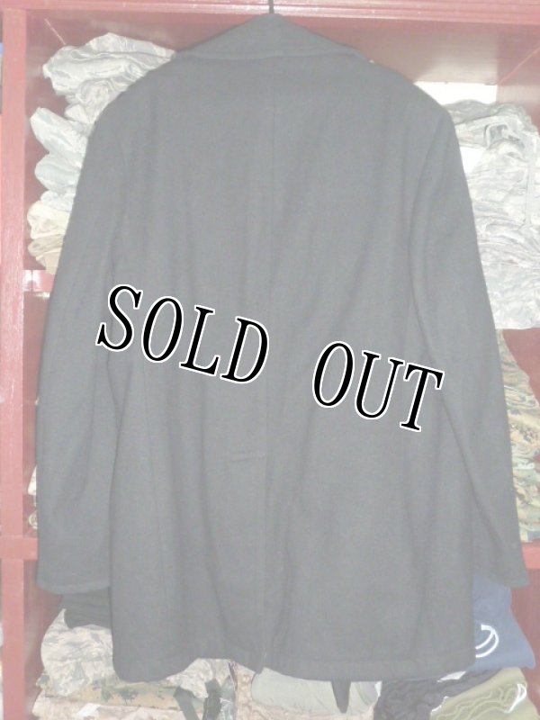 画像3: 米軍放出品,US NAVY　米海軍　Pコート　44L (3)