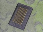 画像1: 米軍放出品　星条旗　ナイロンウォレット (1)