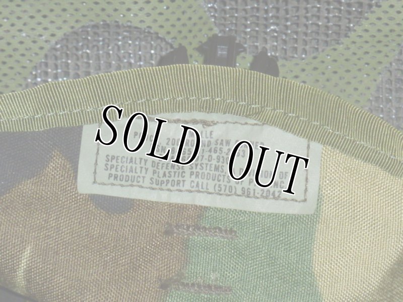 画像8: 米軍実物,　MOLLE 200連　ポーチ　ウッドラ ンド (8)