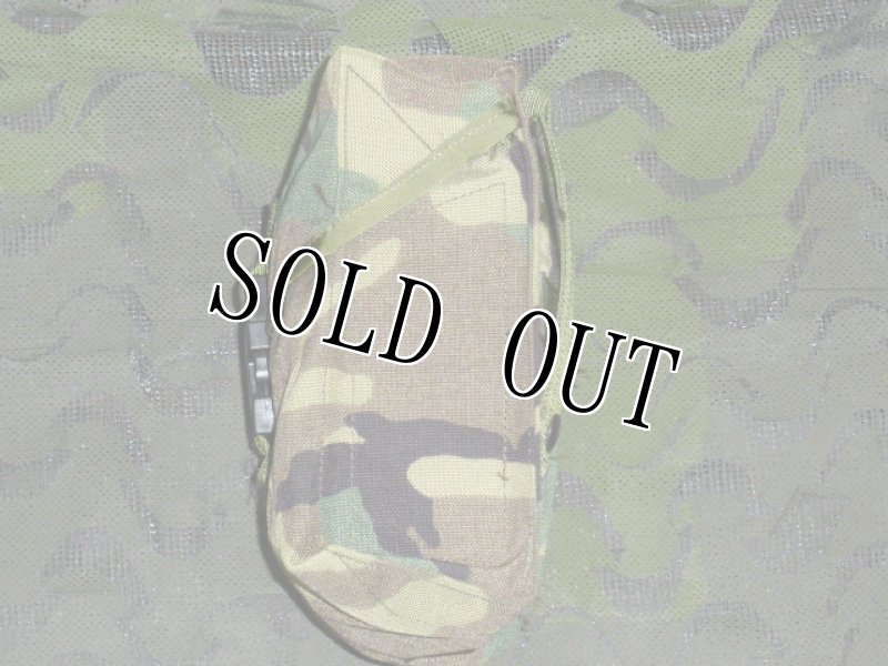 画像2: 米軍実物,　MOLLE 200連　ポーチ　ウッドラ ンド (2)