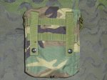 画像3: 米軍実物,　MOLLE 200連　ポーチ　ウッドラ ンド (3)